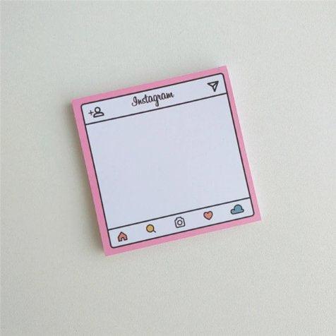 Korean Pink Dialog Box Memo Pad - shopack.pk