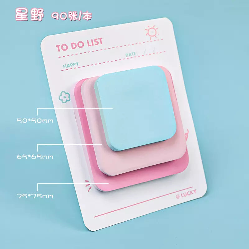 Square Shape Style Sticky notes – Shopack