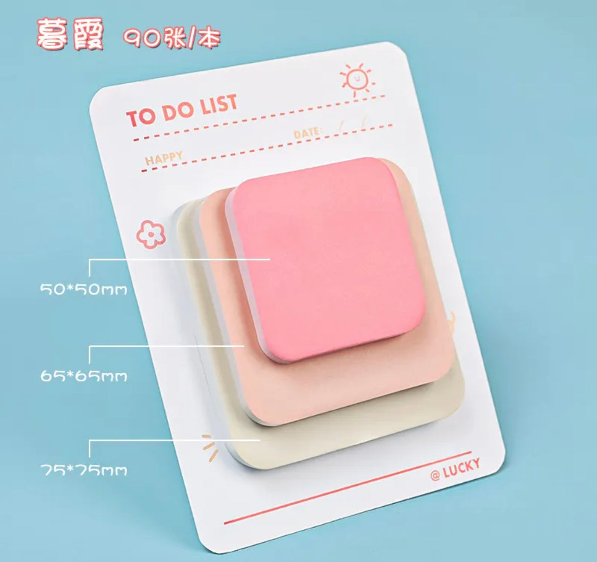 Square Shape Style Sticky notes – Shopack